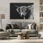 Toile de bouvier écossais Highland, conception de Crystal Lynn Collins-2144849666