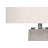 Lighting, 29"H, Table Lamp, Grey Resin, Ivory / Cream Shade, Modern