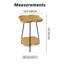 Table de bout ronde
