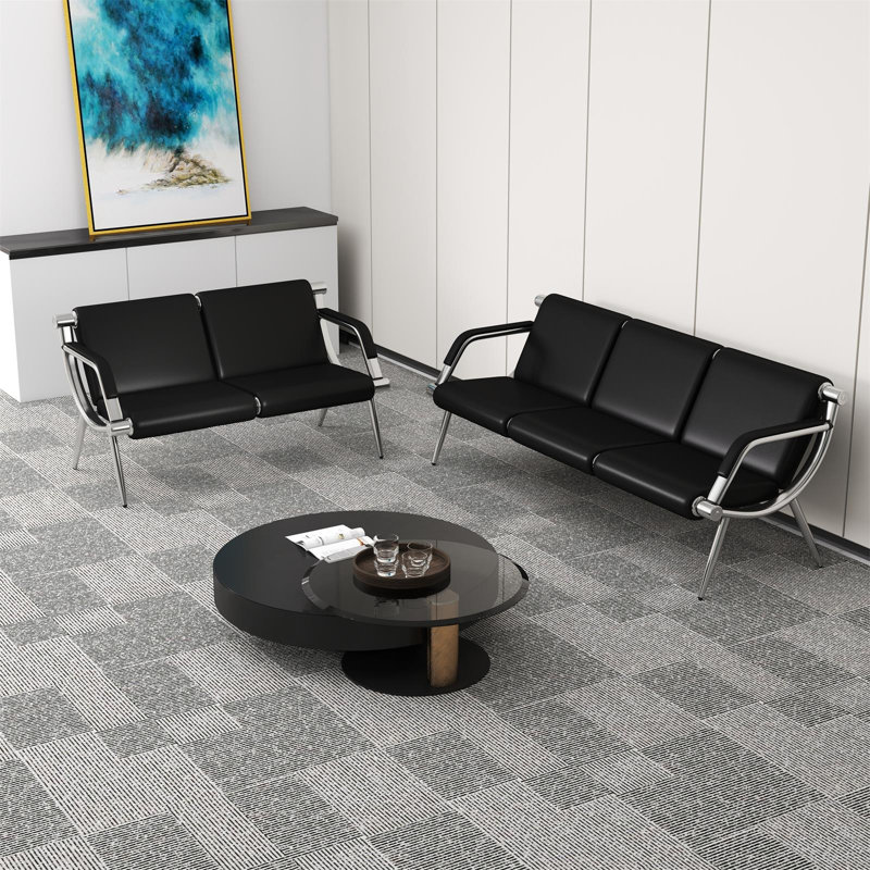 Chaises d'attente pour salle d'attente 5 places - Chaise de réception avec accoudoirs Bancs