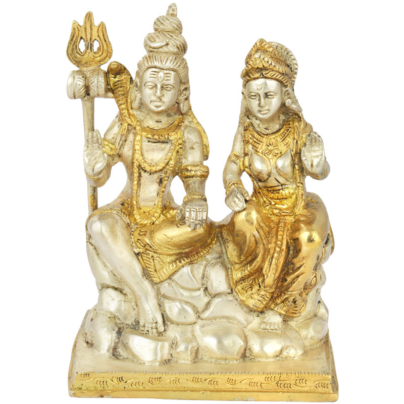 Religious & Spiritual Statue, Silver Gold