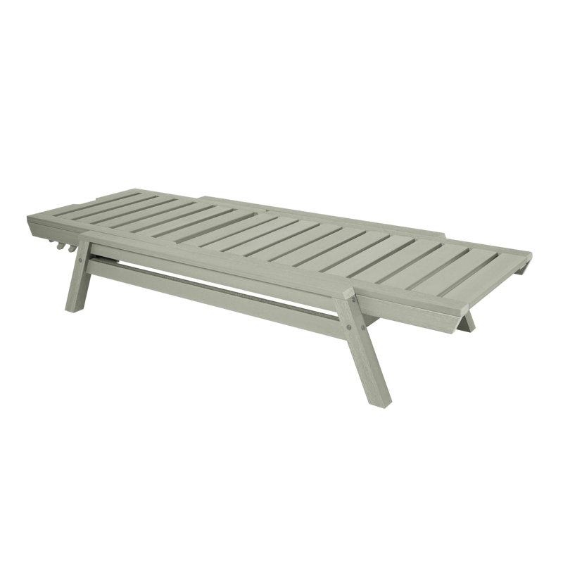 Jiwoo Outdoor Chaise Lounge, Eucalyptus
