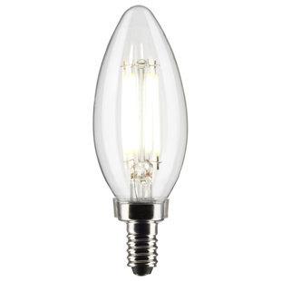 5,5 W (équivalent à 60 W), ampoule DEL B11, à intensité variable, E12 / candélabre (Ensemble de 6)