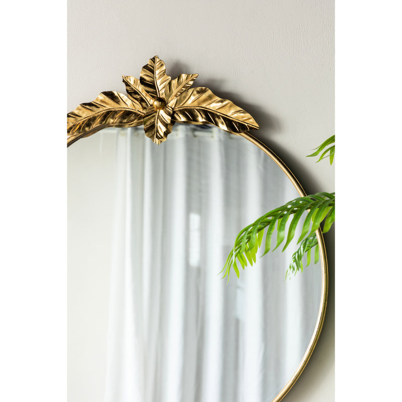 Grand miroir mural rond rond 36 po x 41 po