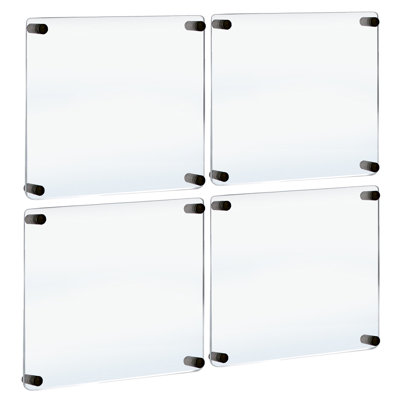 Acrylic Gallery Wall Frames with Stand off Caps