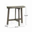 Ensemble bistro pliant d'extérieur en bois d'acacia 3 pièces-248914951