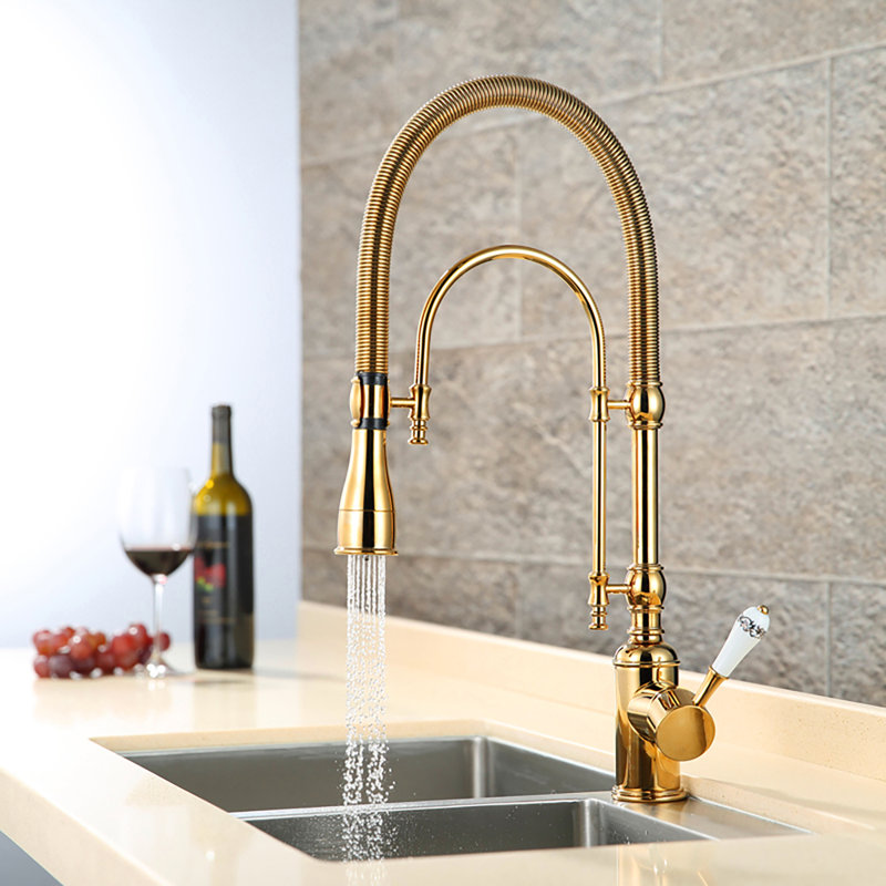 Homary Pull Down Kitchen Faucet