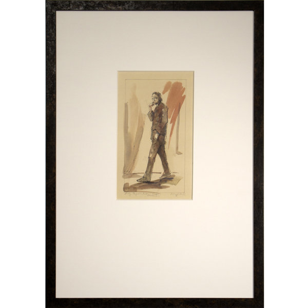 Study Sargents Robert Louis Stevenson Print by Daughdrill