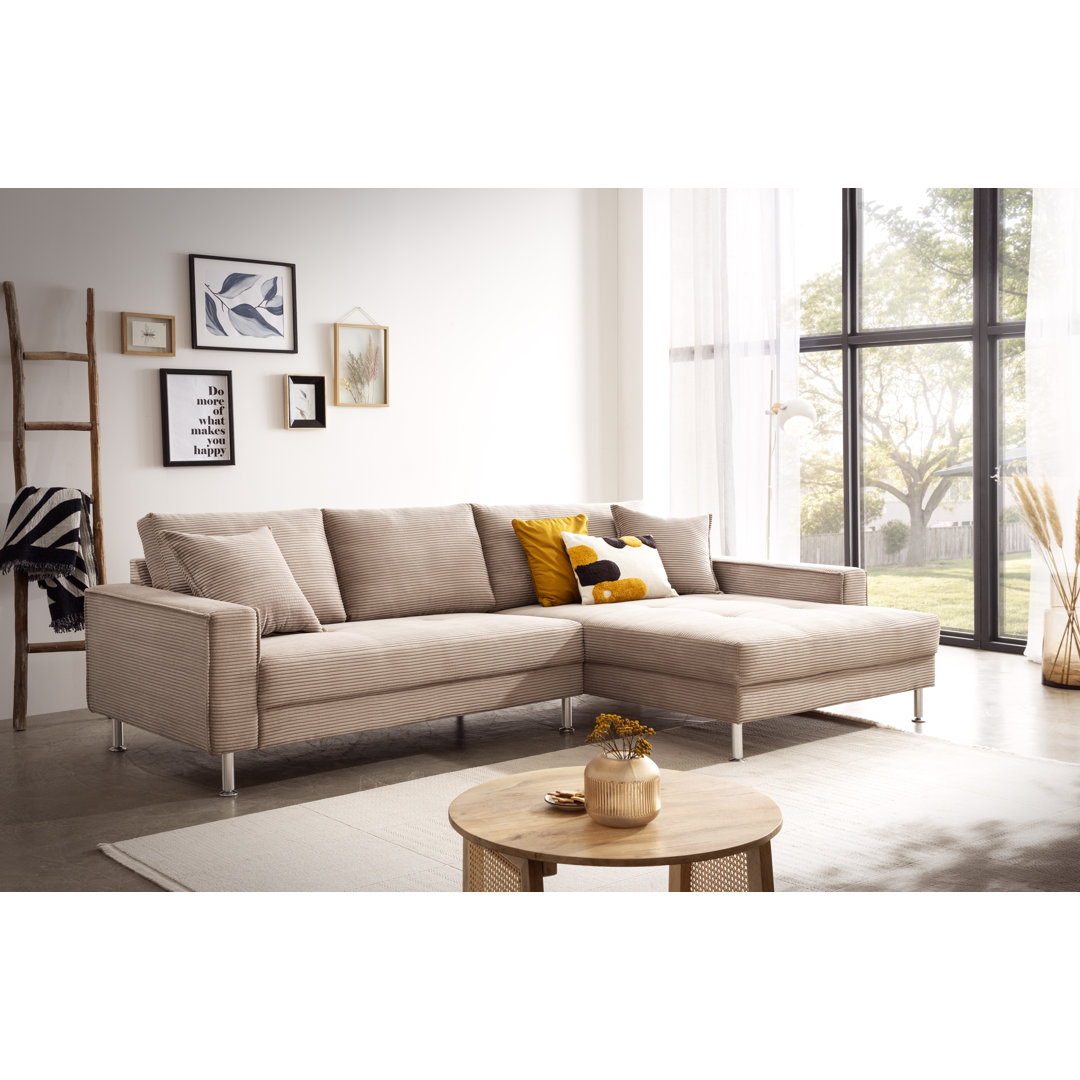 Ecksofa Norvie aus Cord