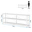 Mobilier polyvalent pour la maison: étagère de présentation, console et canapé, bibliothèque de rangement | Idée de cadeau-1643678815