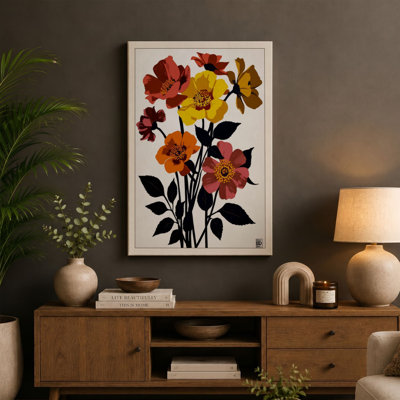Garden Bouquet Botanical - Wrapped Canvas