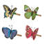 Meadow Walk Butterfly Napkin Ring Assorted - Multi