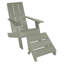 Chaise Adirondack en plastique avec repose-pieds Byrnes-1849190210