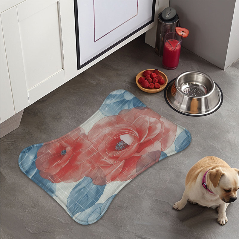 Tapis d'alimentation en os tissé 1 pièce, XL (18 po)