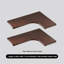 Tablette murale flottante en bois massif