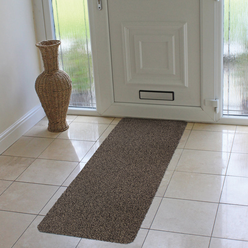Tanami Non-Slip Indoor Doormat, Brown, 0.5cm H x 150cm L x 50cm W