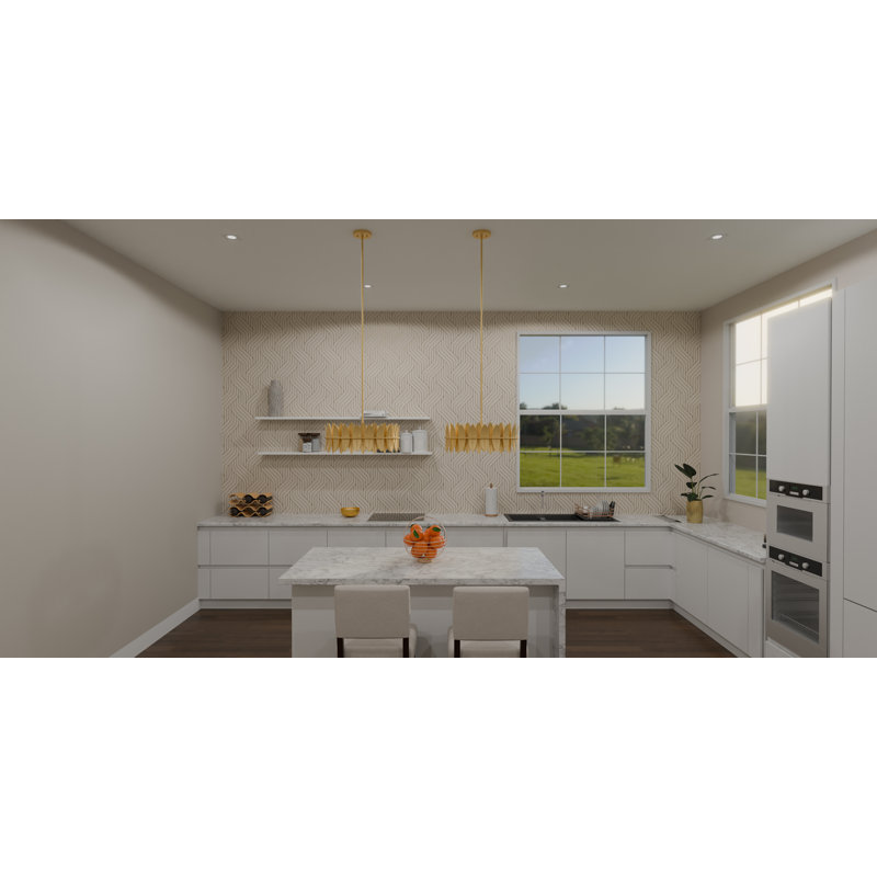 Katinia 4 - Light Gold Unique/Statement Pendant