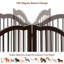 Closson Wood Free Standing Pet Gate
