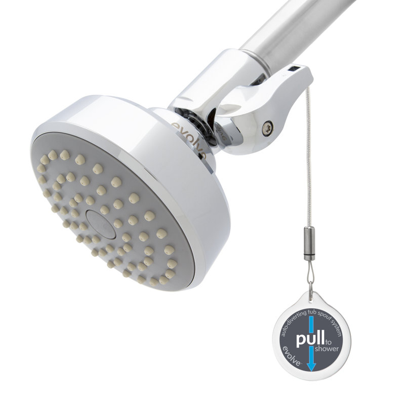 Chrome Wall Mounted Multi-head Shower System with Handheld