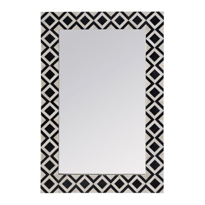Bone Rectangular Mirror