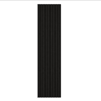 106" x 13" Acoustic Wall Panels – Soundproof 3D Slat Design for Walls & Ceilings, Decorative Wooden Wall Covering