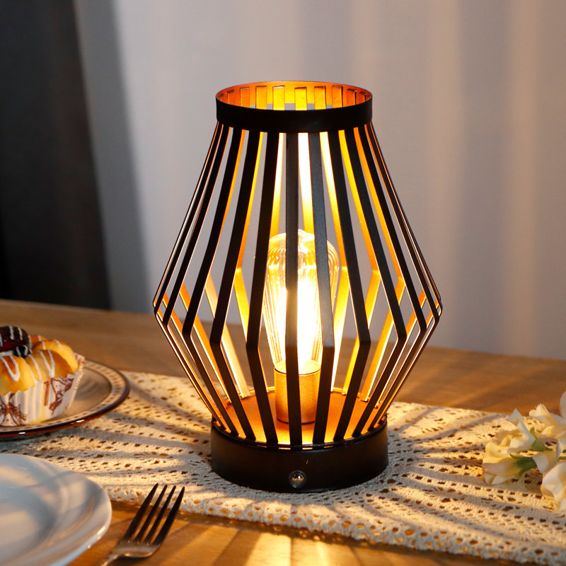 Dimmable Touch Bedside Table Lamp 8.5''H