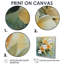 Décoration murale jaune et blanc Plumeria Tropical Dream - Plumeria-681924060-681924056