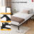 Metal Platform Bed Frame Twin Size 14 Inch, Noise Free Quiet Design, Heavy Duty Steel Support, Under Bed Storage, Easy Assembly-1151839487