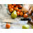 Due Cigni Americas Florence 7.09 in. Hollow Edge Santoku Knife