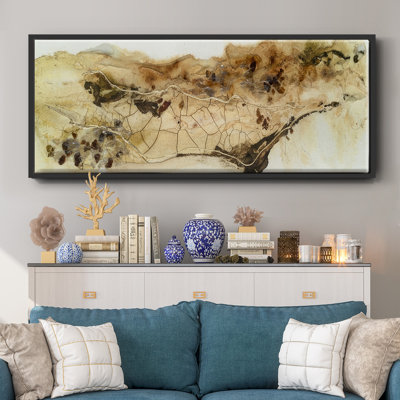 Hidden  I - Framed Canvas
