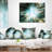 Light From Sky - Abstract Printed Pillow-29367347-29367350