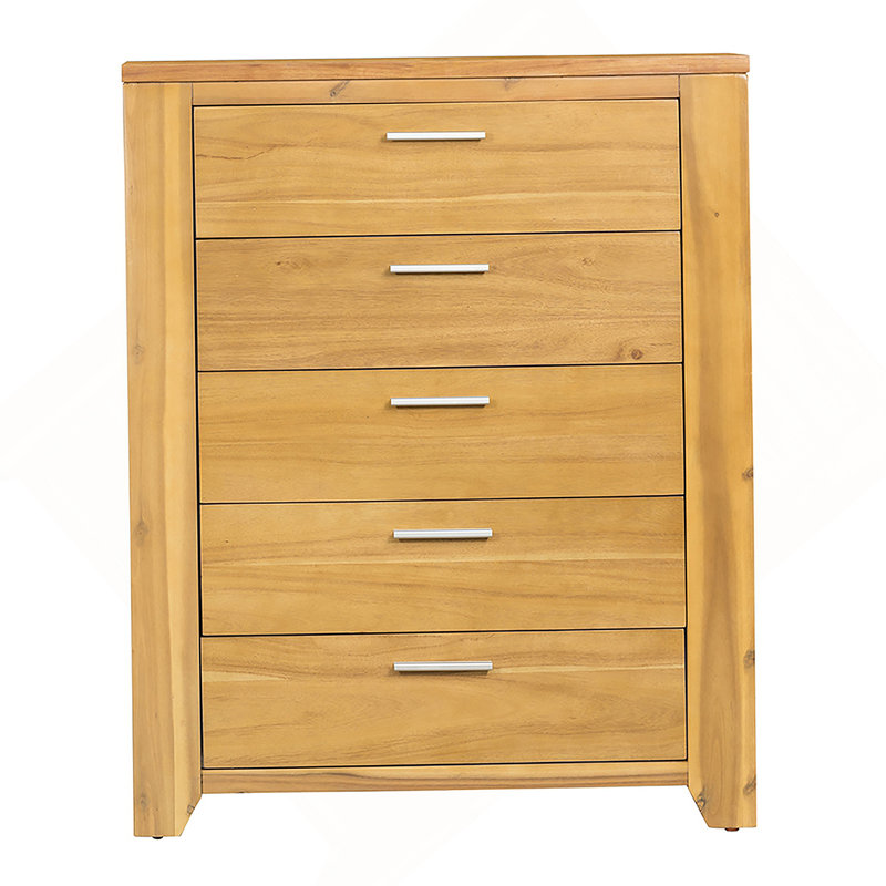 35.4x17.3x44" 5-Drawer Dresser