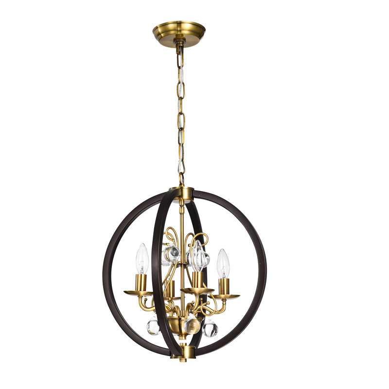 Mars 4 - Light Geometric Chandelier