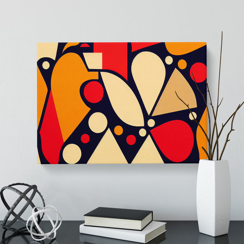 Dazzling Abstract Art - Wrapped Canvas, 50cm H x 76cm W x 3cm D