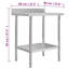 Bircan Metal Prep Table