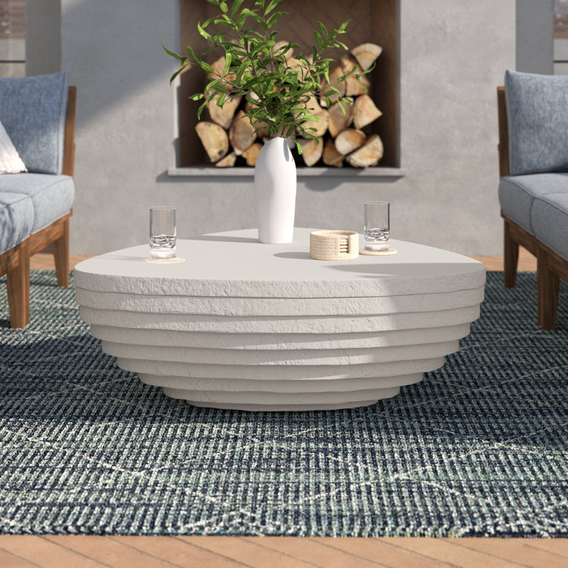 Alcona Outdoor Coffee Table , 37'' in. W 37'' in. D