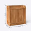 Buffet moderne de 34 po Compton - Armoire de rangement compacte en bois