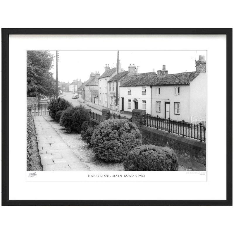 Nafferton, Main Road C1965 by Francis Frith - Single Picture Frame Print, 60cm H x 80cm W x 2.3cm D