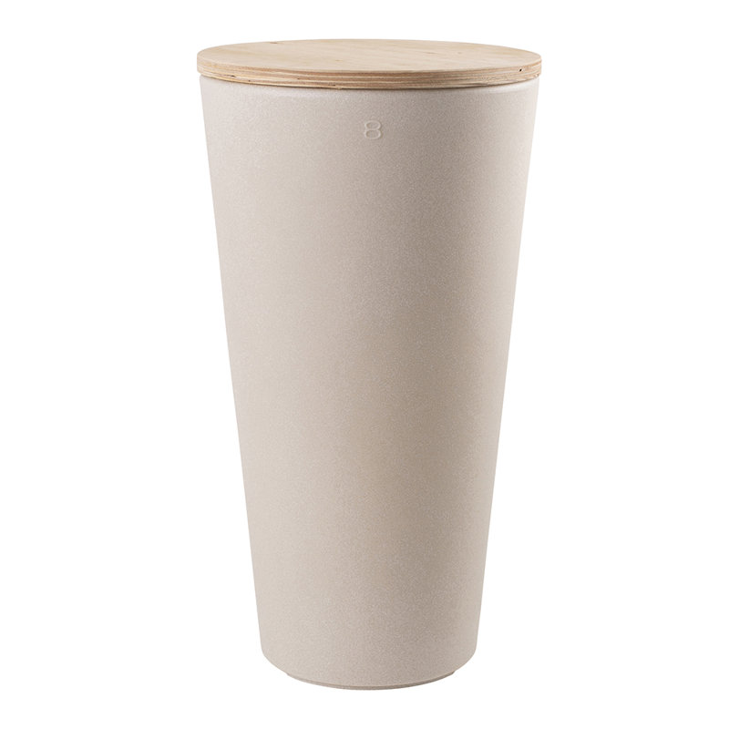 Vita Pot Planter, 70cm H x 39cm W x 39cm D, Sand