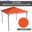 Auvent de remplacement pour abri de jardin-68868782
