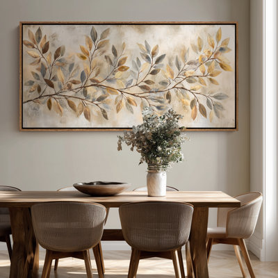 Calm Distant Horizon with Birds Living Room Print Wall Art