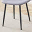 Ensemble de table et de chaises. Plateforme de levage multifonctionnelle minimaliste moderne, bureau en panneau de fibres à densité moyenne, pieds en métal. Jumelé à 4 chaises.-846723317-846723305