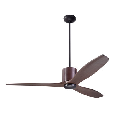 LeatherLuxe Downrod Ceiling Fan
