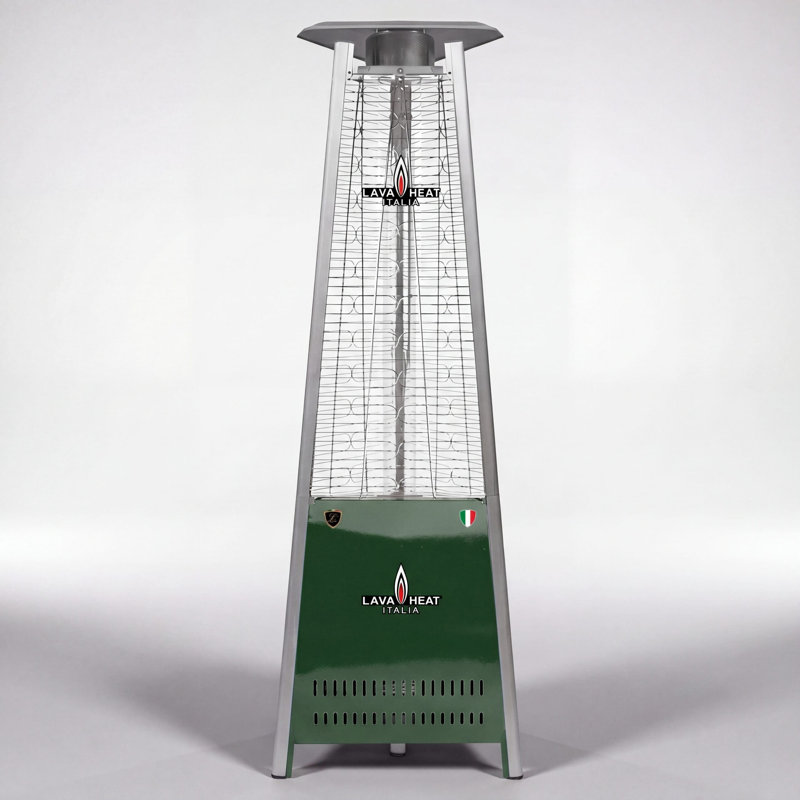 Chauffe-terrasse Lava Heat Italia - vert mousse RAL 6005, propane liquide, RAL 6005 Moss Green, Propane