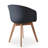 Shakia Set of 4 Wood and Polypropylene Chairs-2072382914