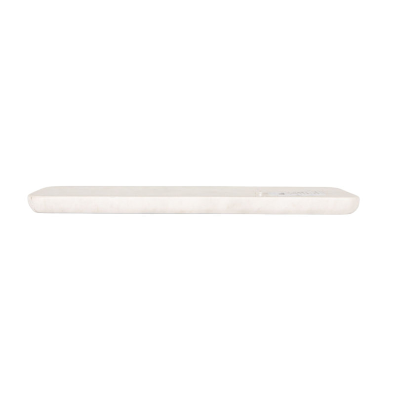 Planche à découper en marbre, Blanc