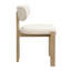 Boucle Upholstered Side Chair in Beige-852611470-852611471