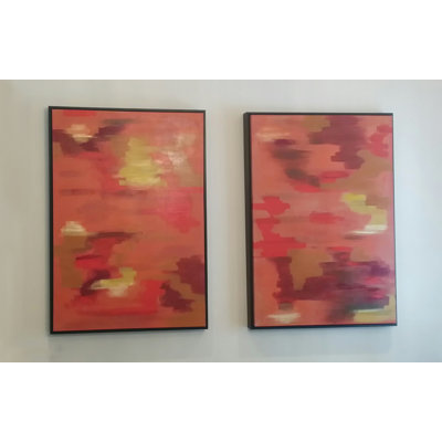 China Red Series Diptych