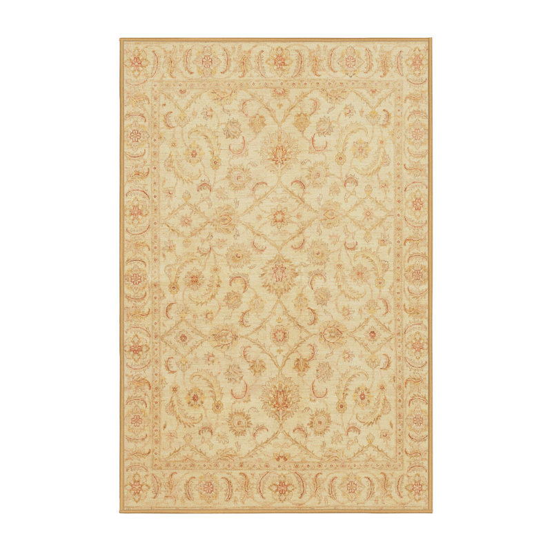 Tapis décoratif multicolore à motif abstrait, Rectangle 7 pi x 9 pi