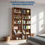 181.4cm H x 54.9cm W Bookcase-1731207012